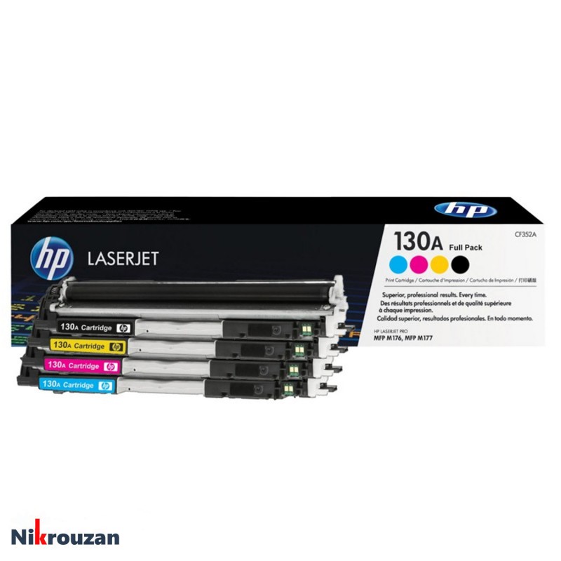 ست کارتریج لیزری چهار رنگ اچ پی HP 130A ست کارتریج لیزری چهار رنگ اچ پی HP 130A