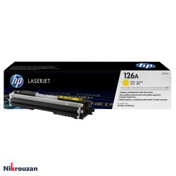 کارتریج رنگی لیزری HP 126A (اچ پی) زرد