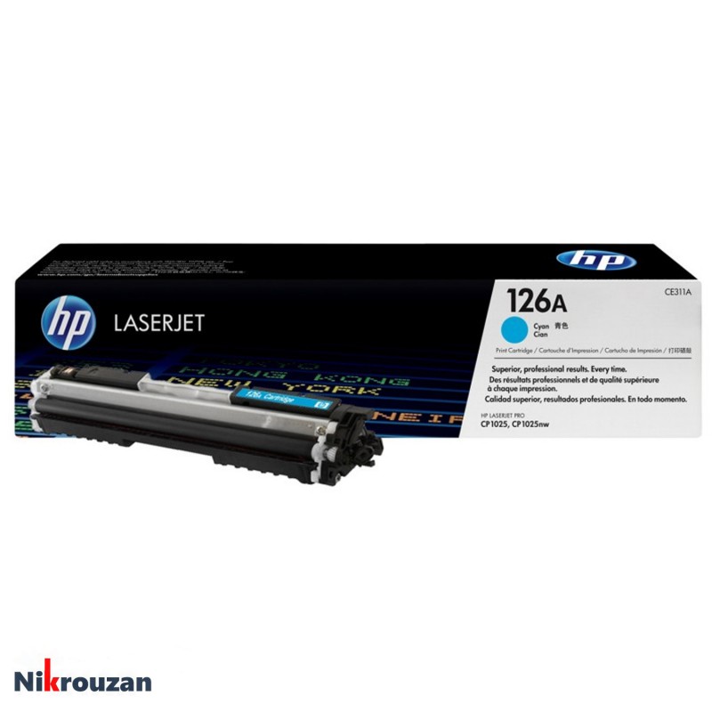کارتریج رنگی لیزری HP 126A (اچ پی) آبی کارتریج رنگی لیزری HP 126A (اچ پی) آبی