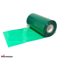 ریبون وکس رزین رنگ سبز Green Wax Resin Ribbon 110×300