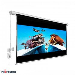 پرده نمایش برقی پروژکتور اسکوپ 2.5x2.5