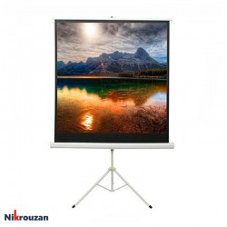 پرده نمایش پایه دار پروژکتور اسکوپ 2.5x2.5