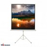 پرده نمایش پایه دار پروژکتور اسکوپ 2.5x2.5