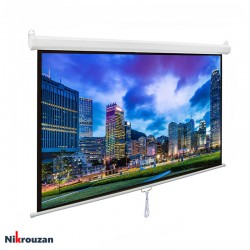 پرده نمایش دستی پروژکتور اسکوپ 3x3