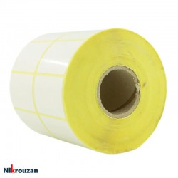 لیبل (برچسب) پی وی سی (صدفی) دو ردیفه PVC Label 34×51