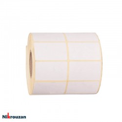 لیبل (برچسب) پی وی سی (صدفی) دو ردیفه PVC Label 25×50