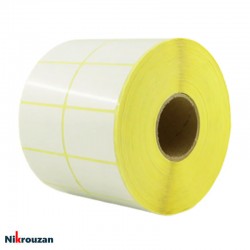 لیبل (برچسب) پی وی سی (صدفی) دو ردیفه PVC Label 30×45
