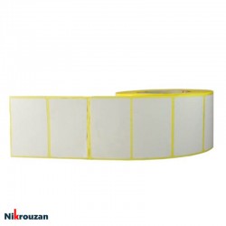 لیبل (برچسب) پی وی سی (صدفی) تک ردیفه PVC Label 30×45