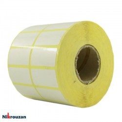 لیبل (برچسب) پی وی سی (صدفی) دو ردیفه PVC Label 20×40