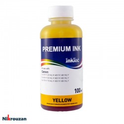 جوهر زرد اینک تک (داخلی) برای پرینترهای کانن مدل Canon Inktec 100ml