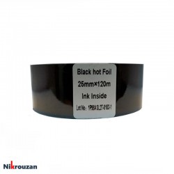 ریبون تاریخ زن حرارتی سایز 25x120 (25 میلی متر عرض × 120 متر طول)