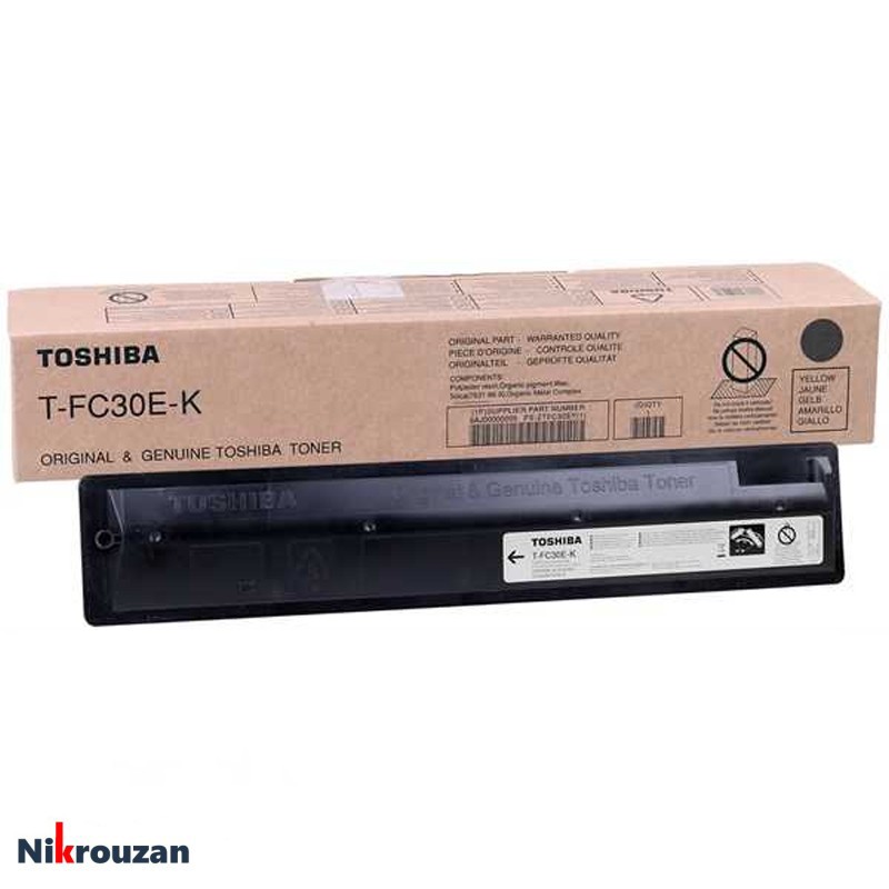 کارتریج تونر مشکی توشیبا مدل Toshiba T-FC30PKM (اورجینال) کارتریج تونر مشکی توشیبا مدل Toshiba T-FC30PKM (اورجینال)