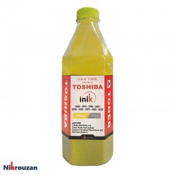 تونر شارژ رنگی توشیبا برند آی نیک (Inik) رنگ زرد 250 گرمی