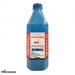 تونر شارژ رنگی توشیبا برند آی نیک (Inik) رنگ آبی 250 گرمی