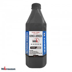 تونر شارژ رنگی کونیکا مینولتا برند آی نیک (Inik) رنگ مشکی 250 گرمی