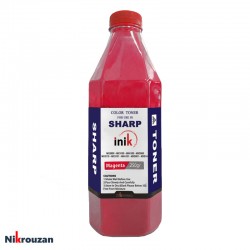 تونر شارژ رنگی شارپ برند آی نیک (Inik) رنگ قرمز 250 گرمی