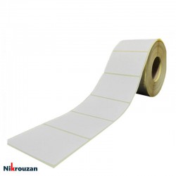 لیبل (برچسب) کاغذی تک ردیفه Paper Label 86×130