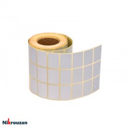 لیبل (برچسب) پی وی سی (صدفی) سه ردیفه PVC Label 21×34