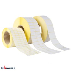 لیبل (برچسب) صدفی چهار ردیفه Paper Label 12×25