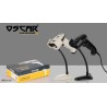 بارکد خوان با سیم اسکار مدل OSCAR UNIBAR 1D سفید (با پایه)(دو LED)