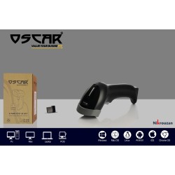 بارکد خوان بی سیم تصویری OSCAR Unilite II BT 2D USB+Bluetooth (بدون پایه) مشکی