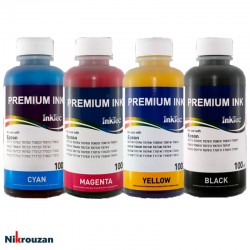 جوهر چهاررنگ اینک تک (خارجی) برای پرینترهای اپسون مدل Epson Inktec 100ml