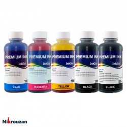 جوهر پنج رنگ اینک تک (خارجی) برای پرینترهای کانن مدل Canon Inktec 100ml