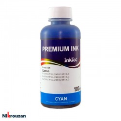 جوهر آبی اینک تک (خارجی) برای پرینترهای کانن مدل Canon Inktec 100ml