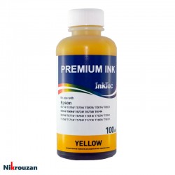جوهر زرد اینک تک (خارجی) برای پرینترهای اپسون مدل Epson Inktec 100ml