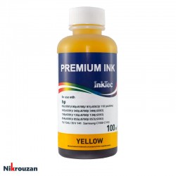 جوهر زرد اینک تک (خارجی) برای پرینترهای اچ پی مدل HP Inktec 100ml
