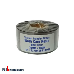 ریبون واش رزین Wash Care Ribbon 30×300