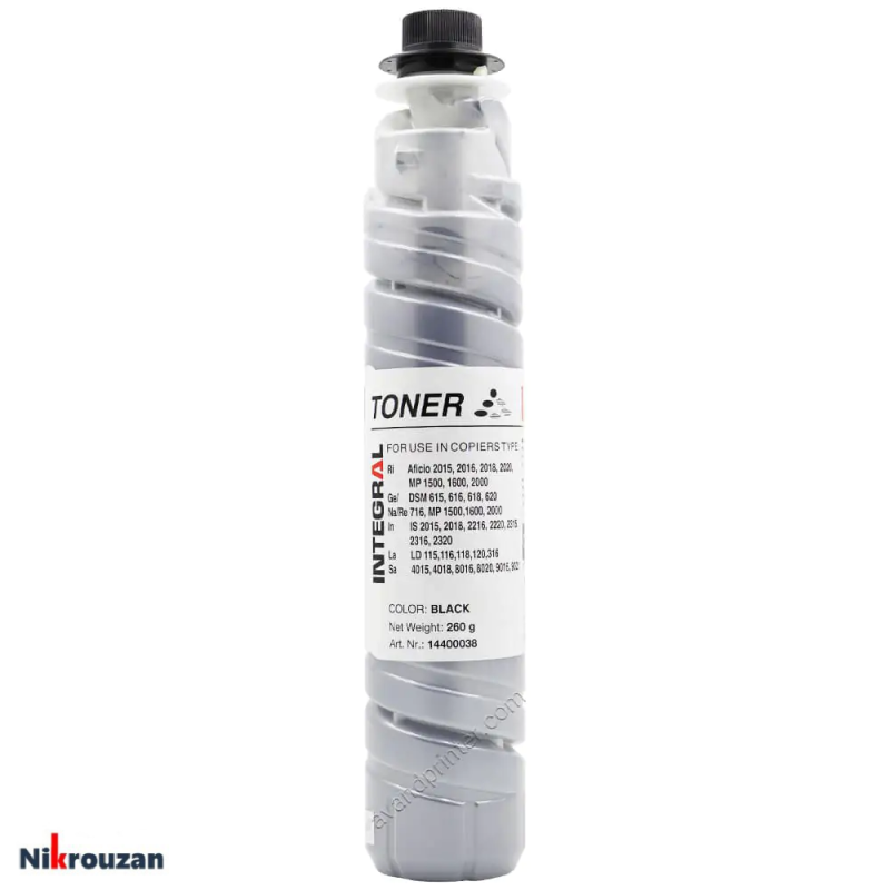 کارتریج تونر اینتگرال ریکو ۲۶۰ گرمی مدل Ricoh Integral Toner 1230 کارتریج تونر اینتگرال ریکو ۲۶۰ گرمی مدل Ricoh Integral Toner 1230