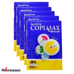 کاغذ A4 کپی مکس (Copymax) 80 گرمی بسته 500 عددی