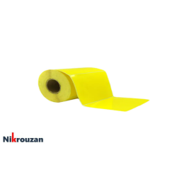 لیبل (برچسب) کاغذی رنگ زرد تک ردیفه 100×50 Yellow Paper Label