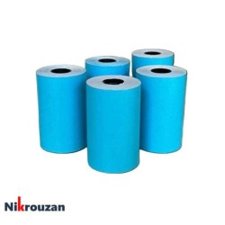 رول کاغذ حرارتی 36 متری هانسول رنگ آبی