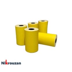 رول کاغذ حرارتی 40 یاردی (36.5 متری) هانسول رنگ زرد