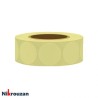 لیبل ترانسپارنت (شیشه ای) دایره ای به قطر ۵ سانتی متر (۵۰ میلی متر) 1000 عددی Round Transparent Label 50mm