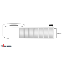لیبل (برچسب) وید اثرگذار تک ردیفه 2000 تایی Void Label 15×45