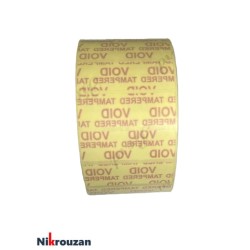لیبل (برچسب) وید اثرگذار تک ردیفه 2000 تایی Void Label 15×45