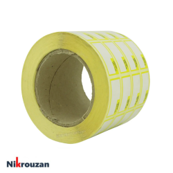 لیبل (برچسب) اصالت چهار ردیفه 8000 تایی سایز 20×40 Authenticity Label