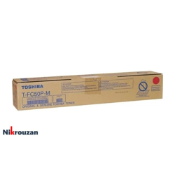 کارتریج تونر قرمز (ارغوانی) توشیبا مدل Toshiba T-FC50PMM (اورجینال)