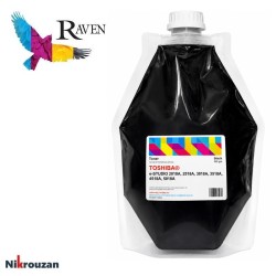 تونر شارژ سیاه و سفید سری 18 توشیبا برند راون (Raven)